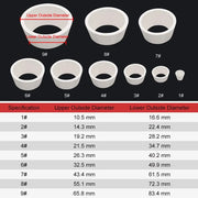 Detailed structural assembly component for StonyLab Rubber Filter Adapter Cones Set