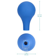 Close-up view showing the precise design and material of StonyLab Rubber Dropper Pipette Bulbs