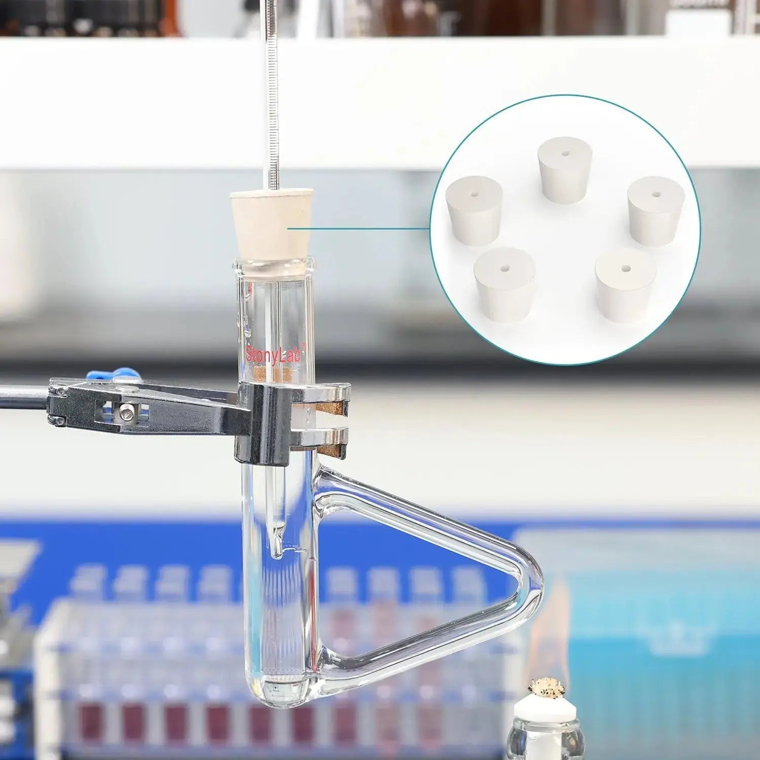 Alternative angle showing underlying build quality of StonyLab Rubber Stoppers