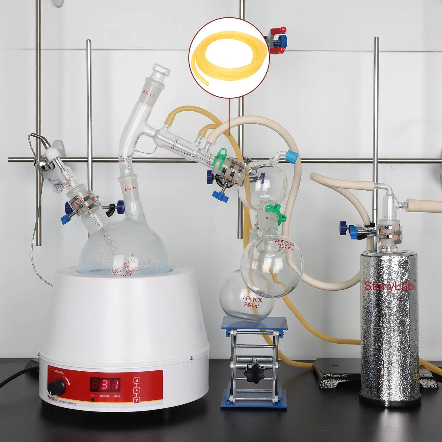 Rubber Tubing, 1/4-2/5 in ID x 3/8-9/16 in OD (6-10 mm x 9-14 mm), 1-10 m Tubings-Rubber