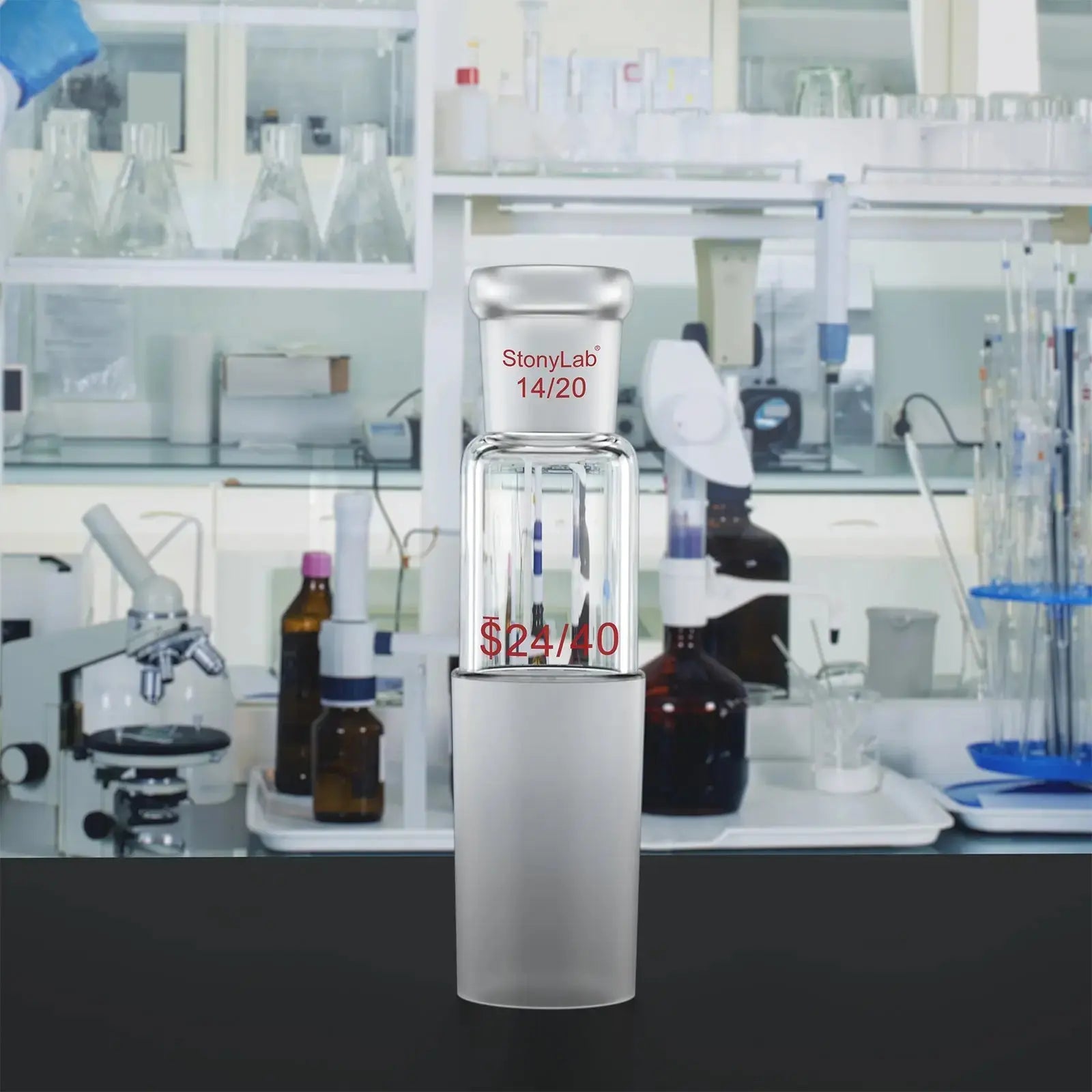 Comprehensive product view and setup components for StonyLab Ruducing Connecting Adapter