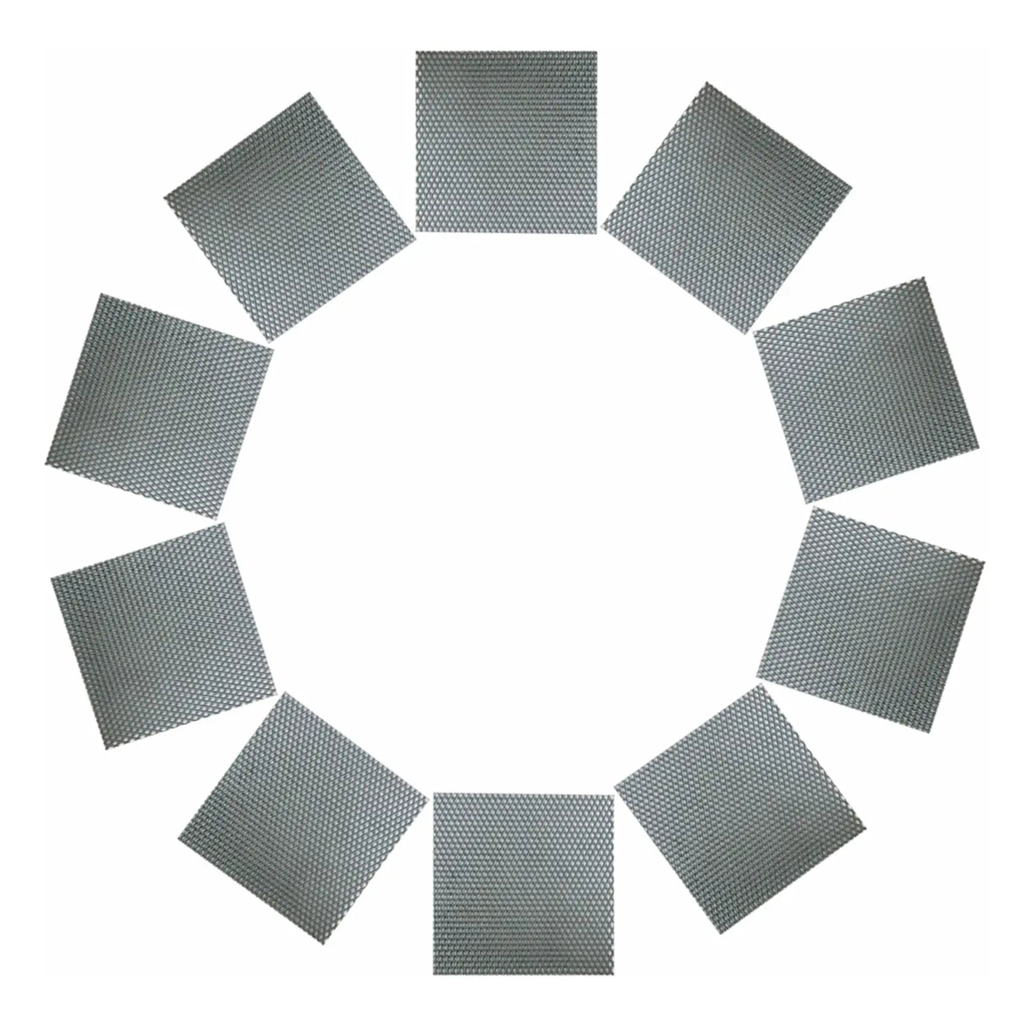 StonyLab Titanium Mesh with Mixed Ruthenium-Iridium Oxide Coating (RuO2 80% for professional laboratory applications