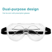 StonyLab Safety Goggles heavy duty chemical processing configuration