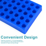 StonyLab Sample Vial Rack heavy duty chemical processing configuration