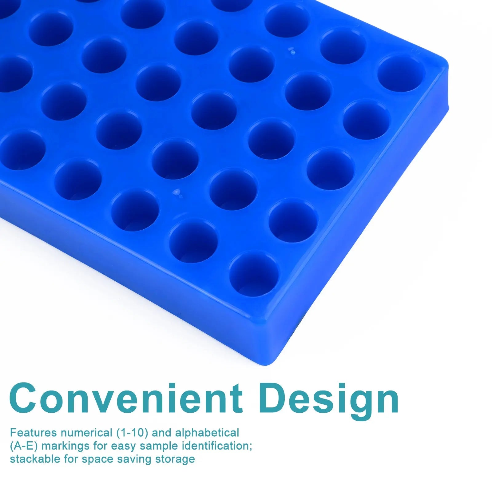 StonyLab Sample Vial Rack heavy duty chemical processing configuration