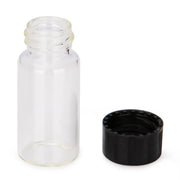 Side view and dimensional layout of the durable StonyLab Sampling Vials with Screw Cap