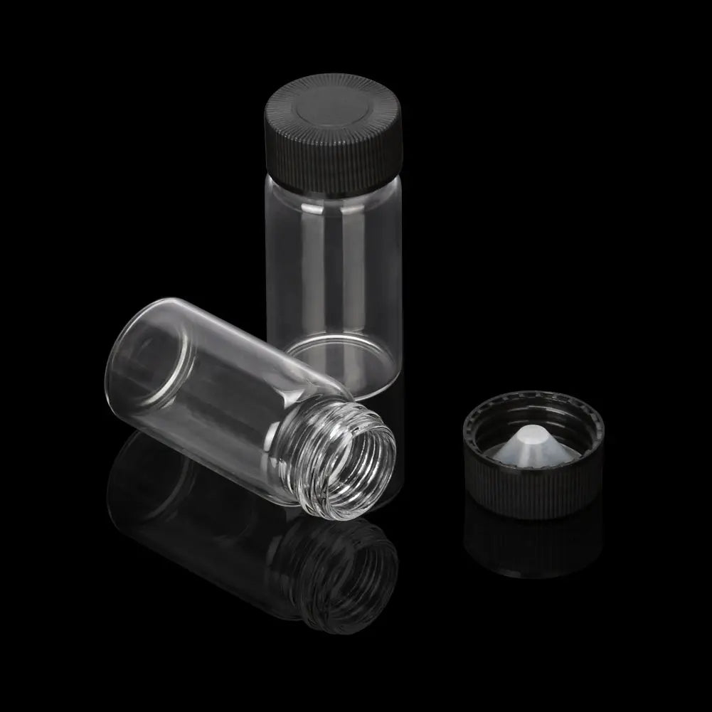 StonyLab Sampling Vials with Screw Cap heavy duty chemical processing configuration
