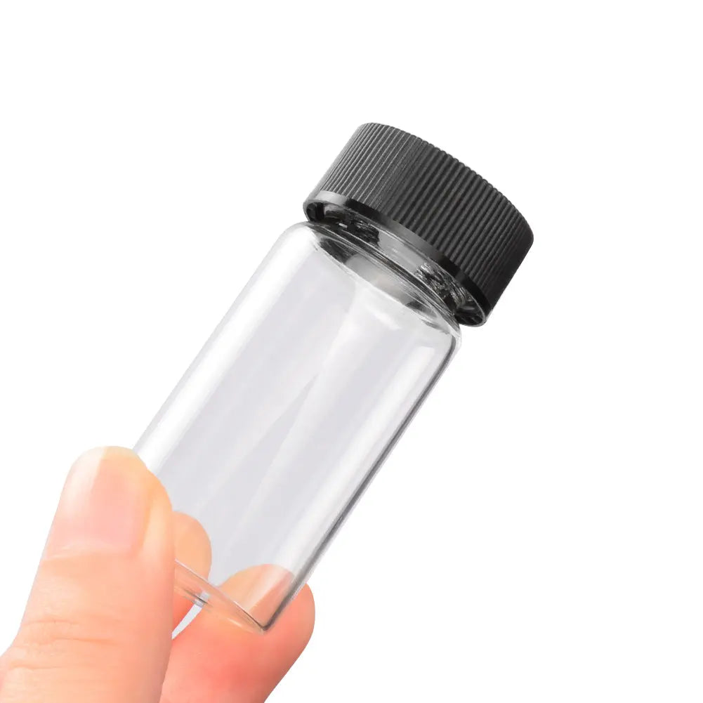 Alternative angle showing underlying build quality of StonyLab Sampling Vials with Screw Cap