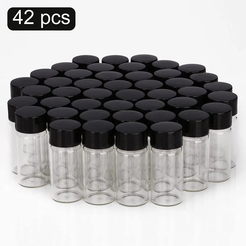 Glass Sample Vials with Cap, Sampling Bottle Reagent Bottle - StonyLab
