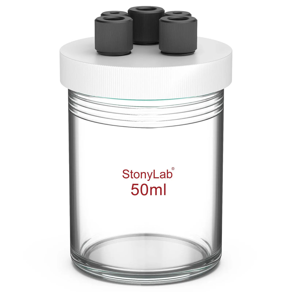 Comprehensive product view and setup components for StonyLab Sealed Electrolytic Cell [50-500 ml]
