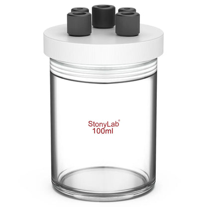 Sealed Electrolytic Cell [50-100 ml] Electrolyzer-Single Chamber 100ml