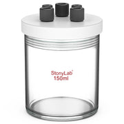Comprehensive product view and setup components for StonyLab Sealed Electrolytic Cell [50-500 ml]