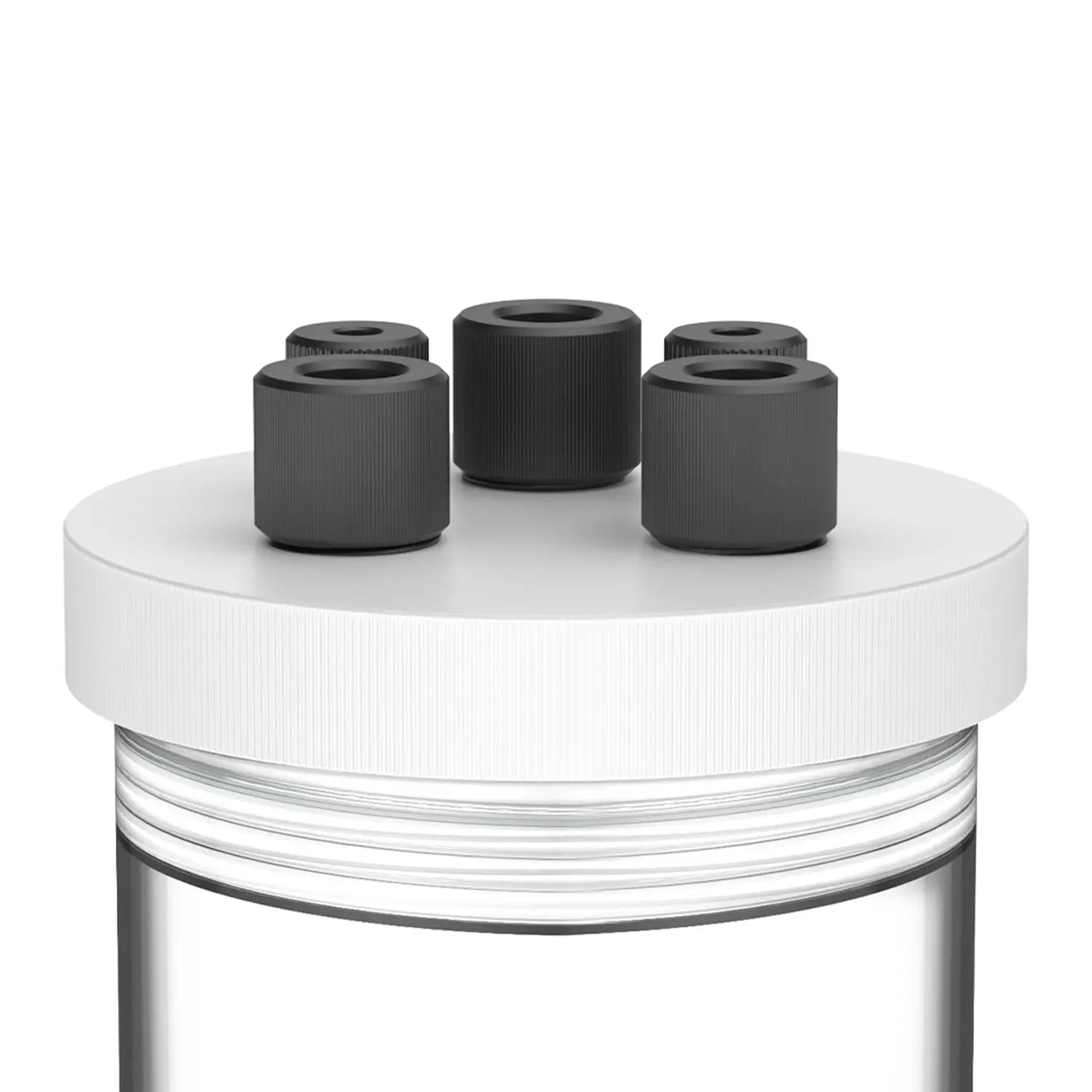 Detailed structural assembly component for StonyLab Sealed Electrolytic Cell with Two Electrodes [50-100 ml]