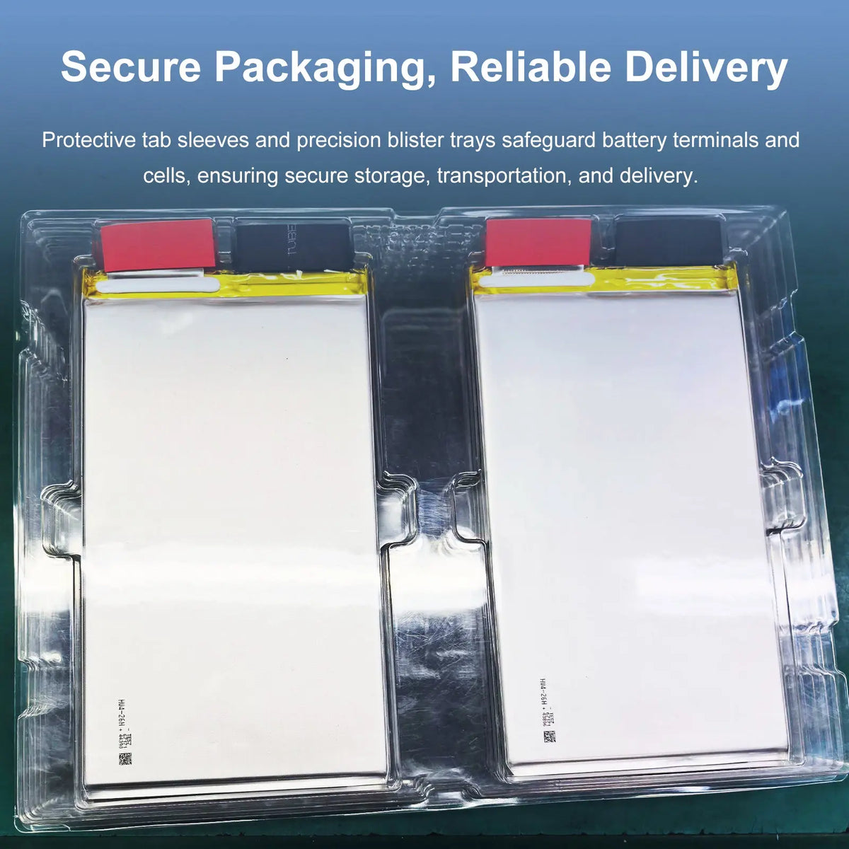 Semi-solid-state pouch battery cells, 16–80 Ah, 400 Wh/kg energy density, 2C continuous and 5C peak discharge StonyLab