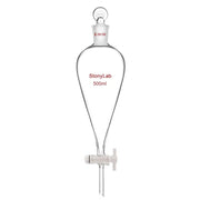 Comprehensive product view and setup components for StonyLab Separatory Funnel with 24