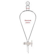 Comprehensive product view and setup components for StonyLab Separatory Funnel with 24