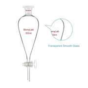 Detailed structural assembly component for StonyLab Separatory Funnel