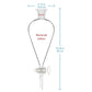 Separatory Funnel with Glass Stopcock Valve Separatory Funnels 2000-ml