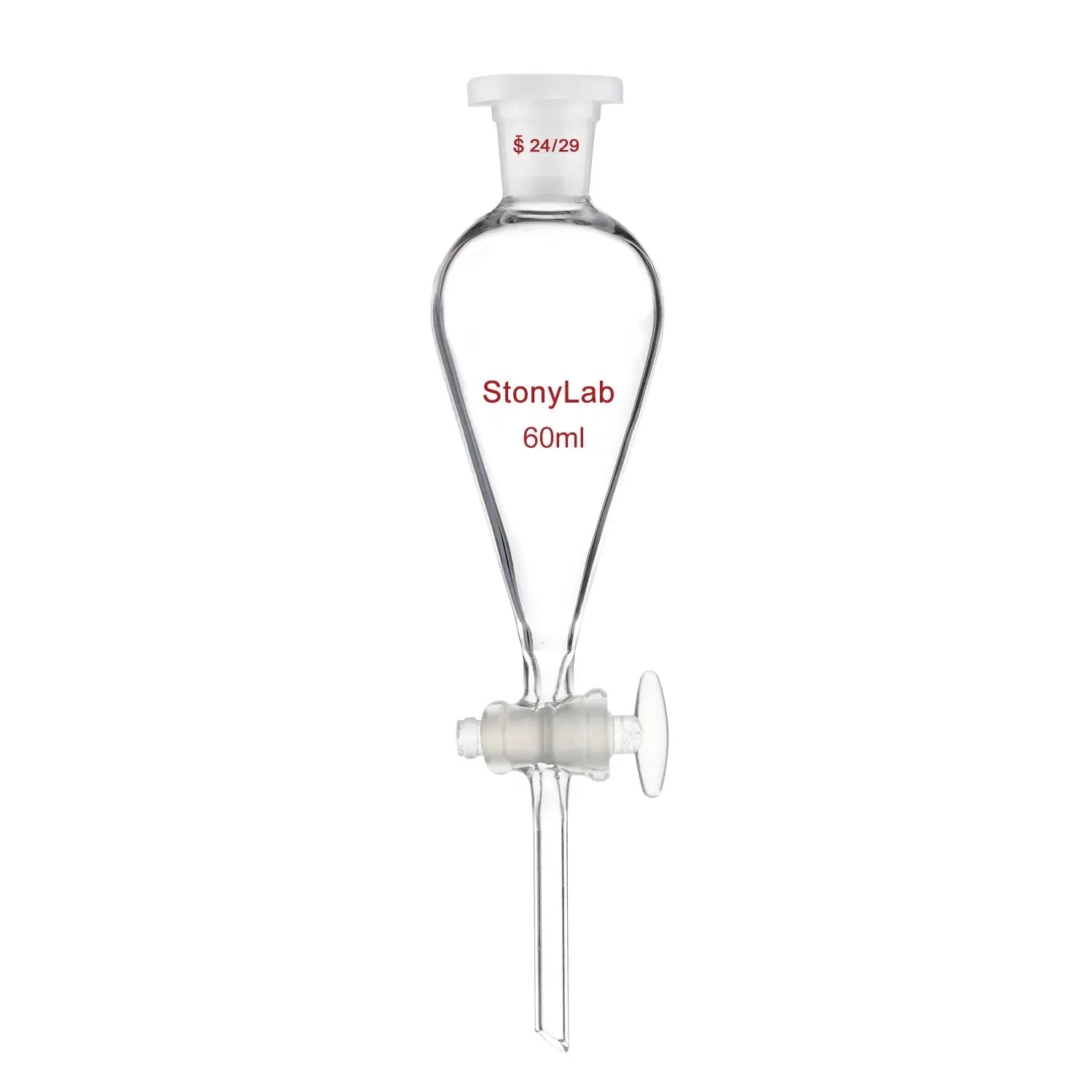 Comprehensive product view and setup components for StonyLab Separatory Funnel