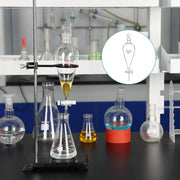 Comprehensive product view and setup components for StonyLab Separatory Funnel with 24