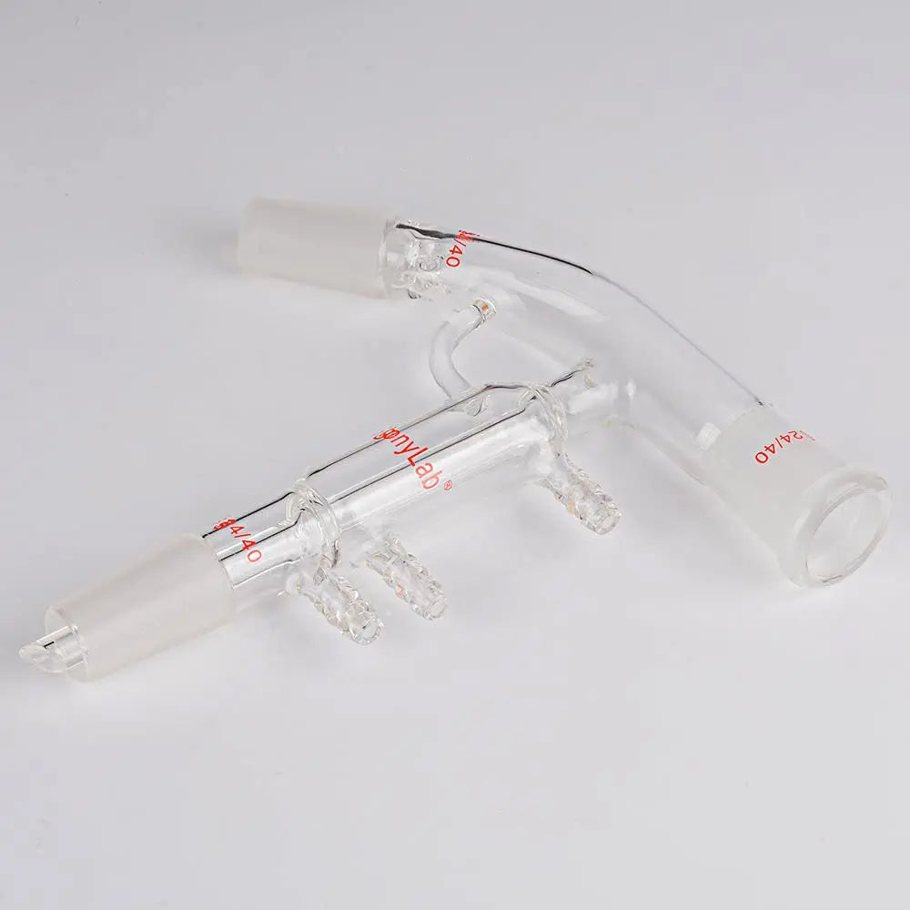 Alternative angle showing underlying build quality of StonyLab Short Path Distilling Adapter