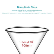Detailed structural assembly component for StonyLab Short Stem Powder Funnel