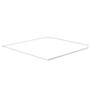 Side view and dimensional layout of the durable StonyLab SiO2 Single Crystal Substrate (Optical Grade)