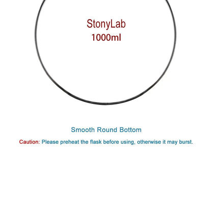 3 Neck Round Bottom Flask, 19/22 Center/Side Joint, 50-5000 ml Flasks - Round Bottom