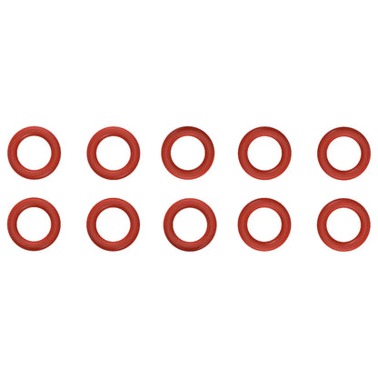 Silicone Seal Rings, 100 Pack - for Electrochemical Cell Accessories