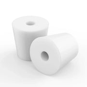 Comprehensive product view and setup components for StonyLab Silicone Stopper Single-Hole Feedthrough for Tubing & Probes