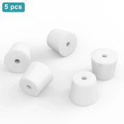 Comprehensive product view and setup components for StonyLab Silicone Stopper Single-Hole Feedthrough for Tubing & Probes