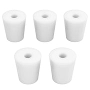 Comprehensive product view and setup components for StonyLab Silicone Stopper Single-Hole Feedthrough for Tubing & Probes