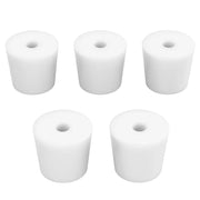 Comprehensive product view and setup components for StonyLab Silicone Stopper Single-Hole Feedthrough for Tubing & Probes