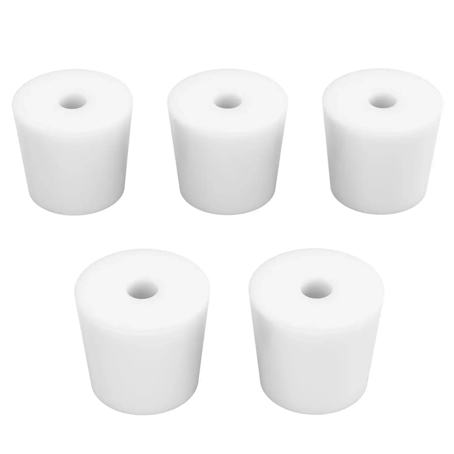 Comprehensive product view and setup components for StonyLab Silicone Stopper Single-Hole Feedthrough for Tubing & Probes