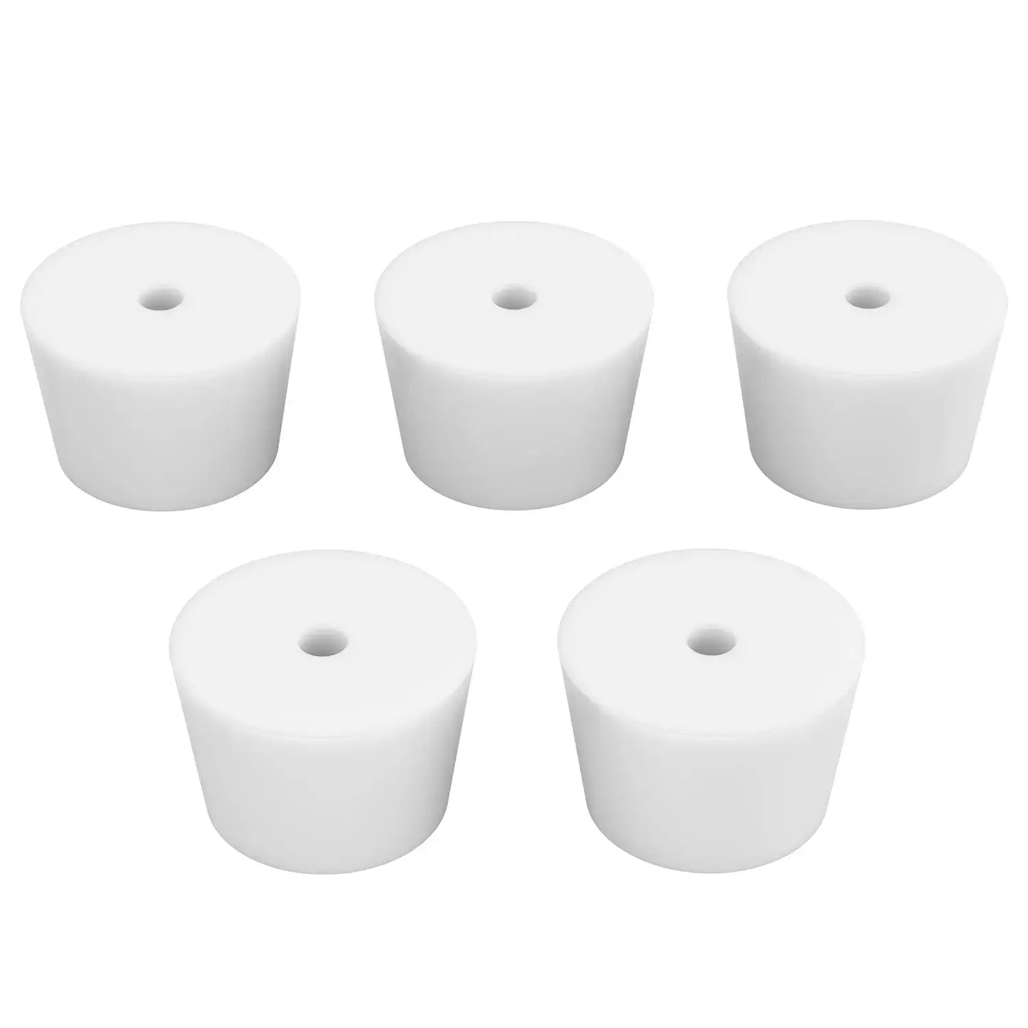 Comprehensive product view and setup components for StonyLab Silicone Stopper Single-Hole Feedthrough for Tubing & Probes