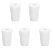 Comprehensive product view and setup components for StonyLab Silicone Stopper Single-Hole Feedthrough for Tubing & Probes