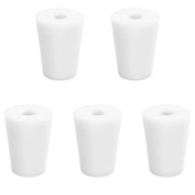 Comprehensive product view and setup components for StonyLab Silicone Stopper Single-Hole Feedthrough for Tubing & Probes