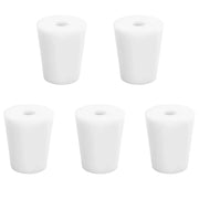 Comprehensive product view and setup components for StonyLab Silicone Stopper Single-Hole Feedthrough for Tubing & Probes