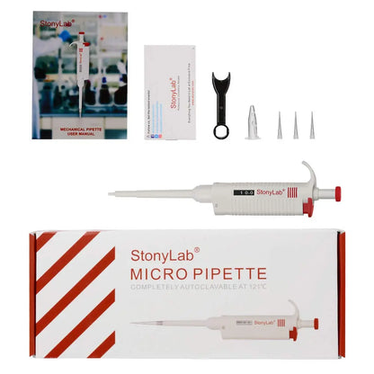 Single Channel Pipettor Controller, Multiple Range Pipettes & Syringes