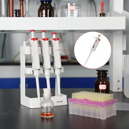 Single Channel Pipettor Controller, Multiple Range Pipettes & Syringes