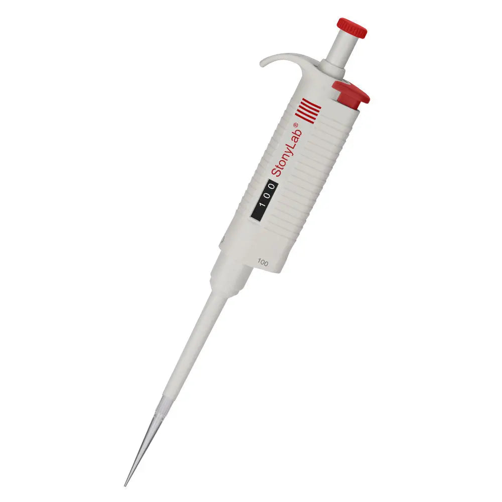 Single Channel Pipettor Controller, Multiple Range - StonyLab Pipettes & Syringes 10-100-μl