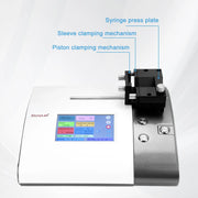 Control panel and digital status display setup of StonyLab Single-Channel Syringe Pump for 5 ul - 150 ml Syringes