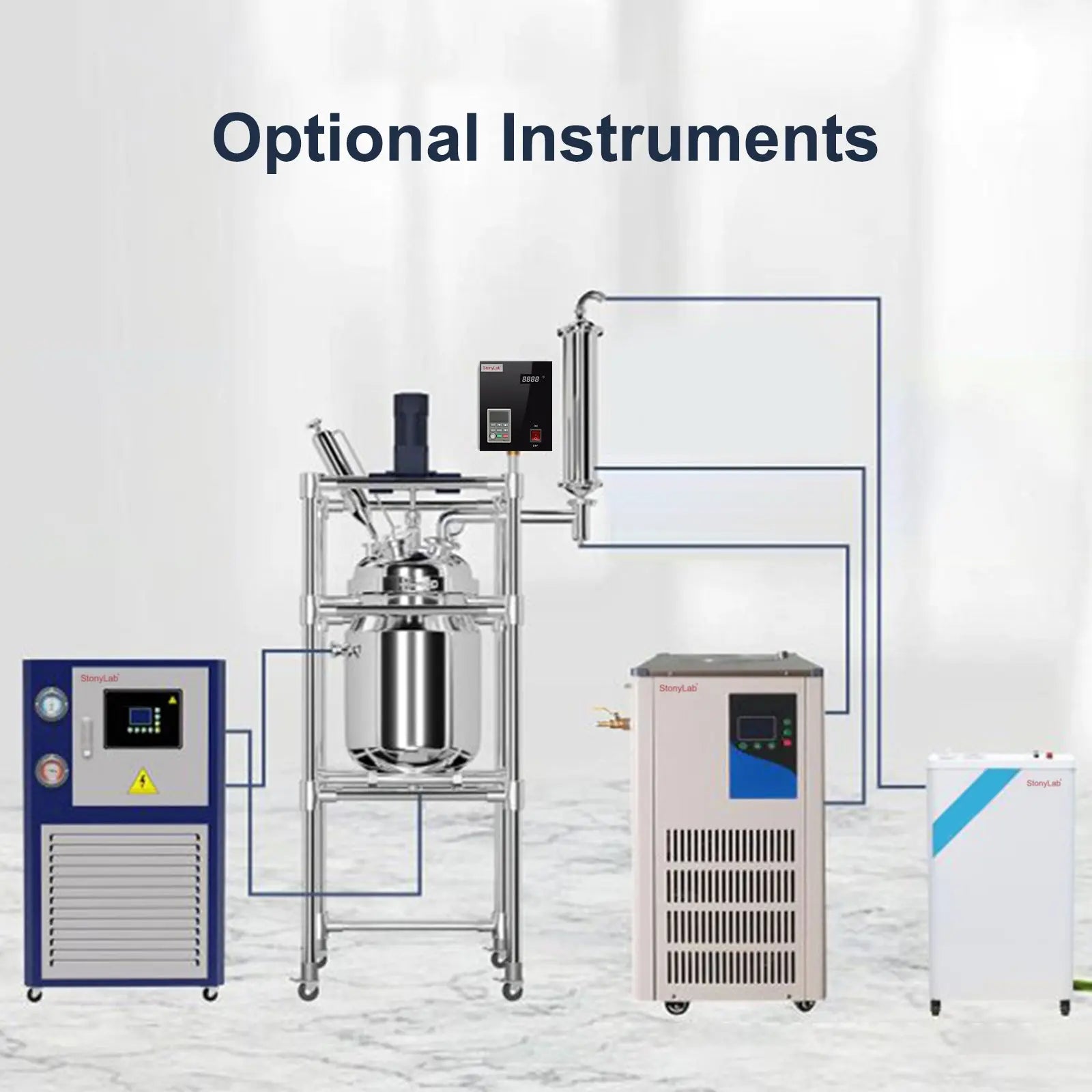 Single-Jacketed Stainless Steel Reactor Stainless Steel Reactor-1L