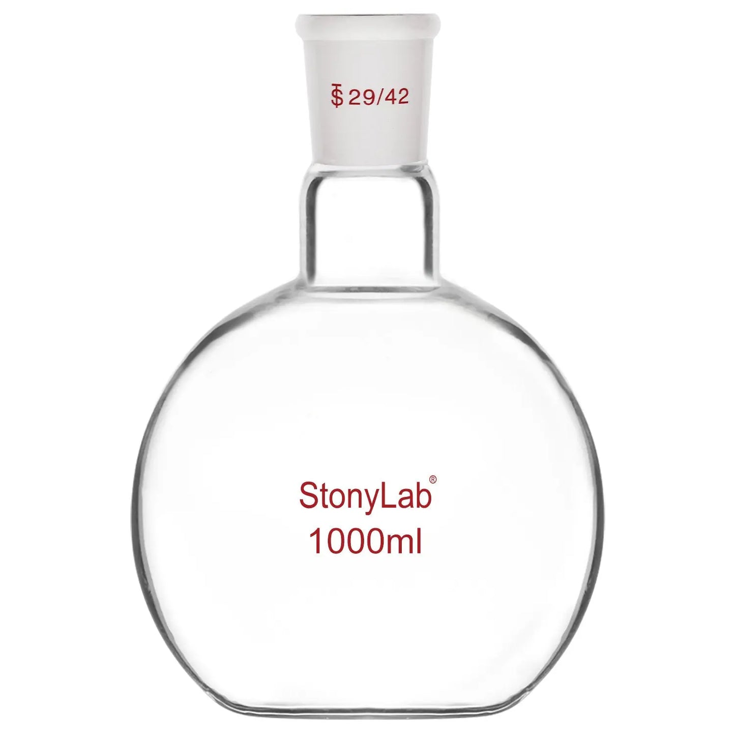 Single Neck Flat Bottom Flask Flasks - Flat Bottom