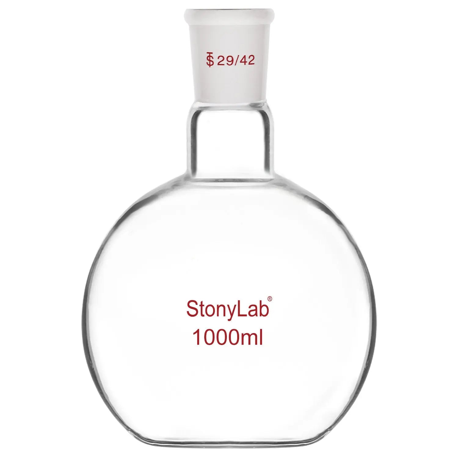 Single Neck Flat Bottom Flask Flasks - Flat Bottom