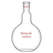 StonyLab Single Neck Flat Bottom Flask for professional laboratory applications
