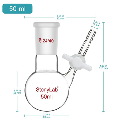 Single-Neck Reaction Flask, 50-1000ml Flasks - Round Bottom