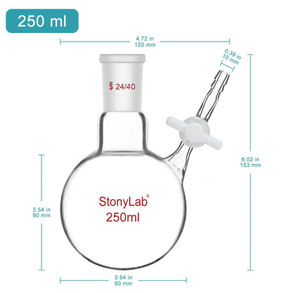 Single-Neck Reaction Flask, 50-1000ml Flasks - Round Bottom