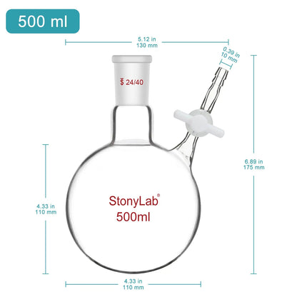 Single-Neck Reaction Flask, 50-1000ml Flasks - Round Bottom