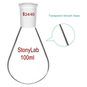 Detailed structural assembly component for StonyLab Single Neck Recovery Flask
